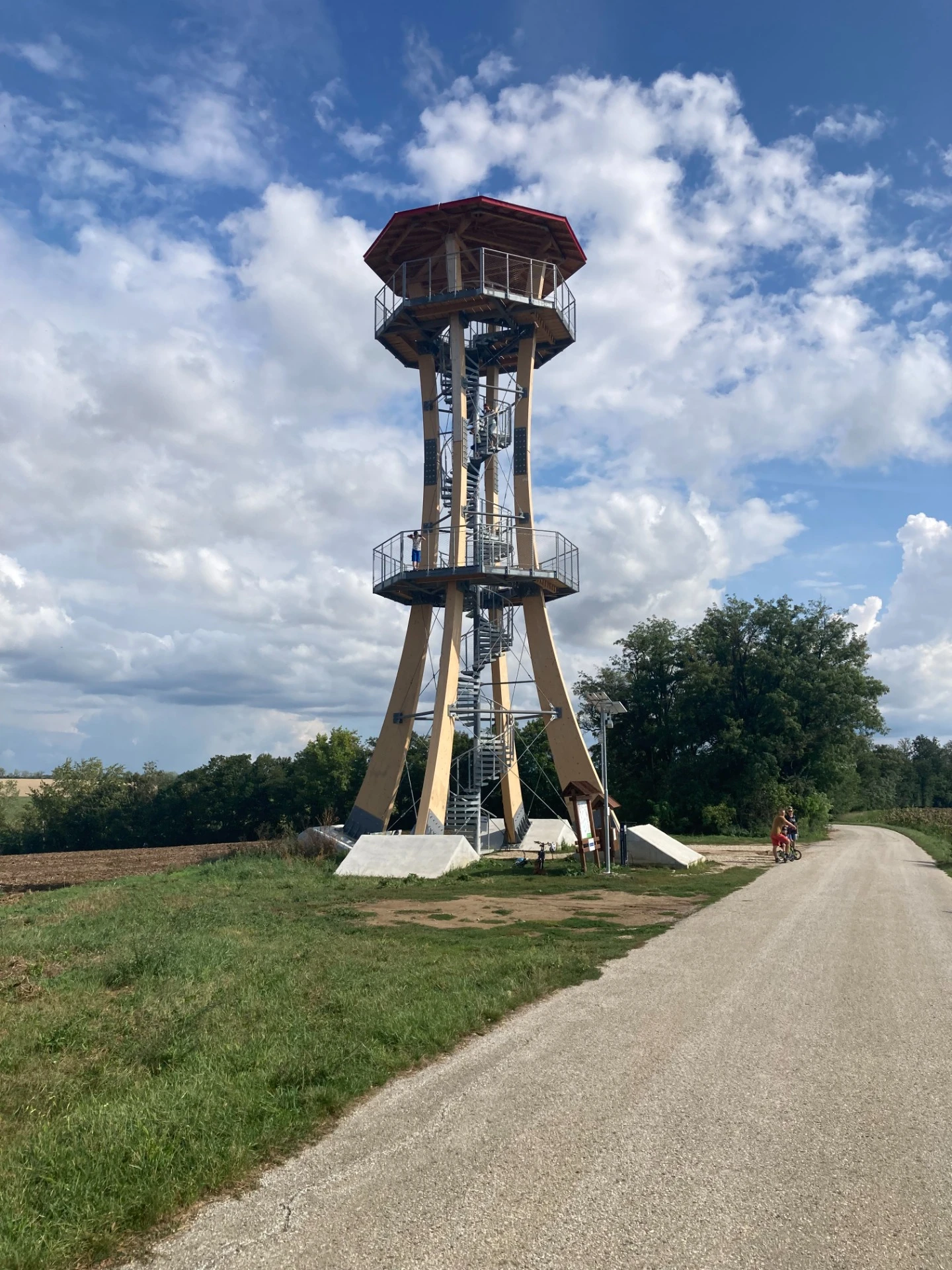 Cyklovýlet Nitra Janíkovce - Rozhľadňa Golianovo