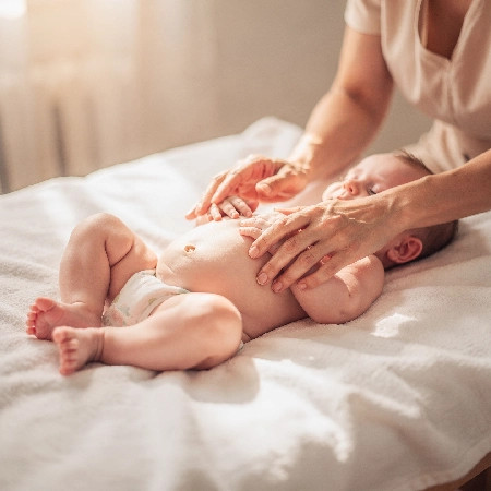 Masáže pre bábätká