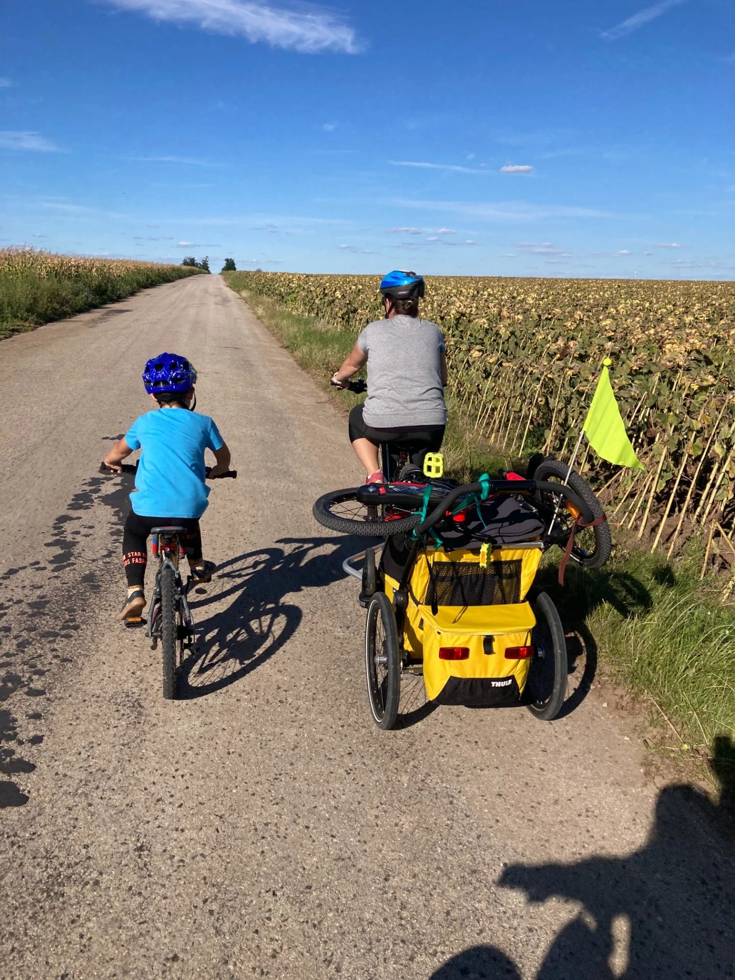 Cyklovýlet s deťmi – Thule Chariot Trnava